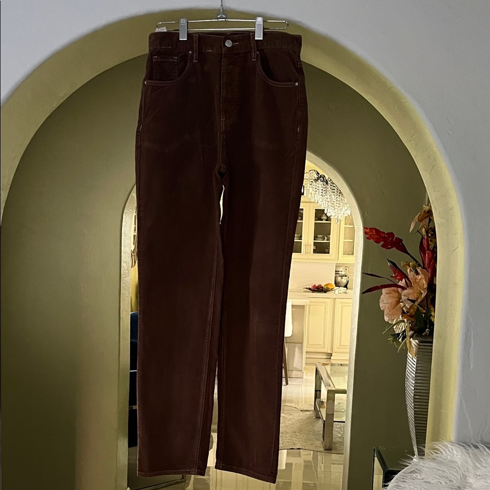 PacSun Men's Dark Brown Straight pants